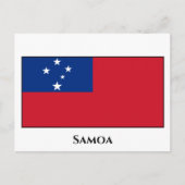 Carte Postale Indicateur Samoa (Devant)