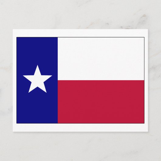 Carte Postale Indicateur Texas Lone Star (Devant)