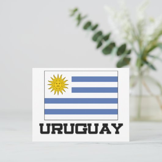 Carte Postale Indicateur Uruguay (Debout devant)