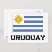 Carte Postale Indicateur Uruguay (Devant / Derrière)