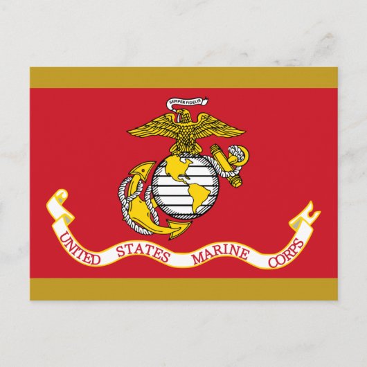 Carte Postale Indicateur USMC (Devant)