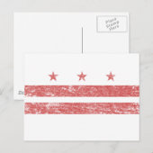 Carte Postale Indicateur vintage D.C. (Devant / Derrière)