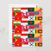 Carte Postale Indicateurs asiatiques (Devant / Derrière)