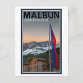 Carte Postale Indicateurs de Malbun (Devant)