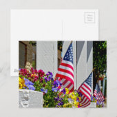 Carte Postale Indicateurs + Fleurs (Devant / Derrière)