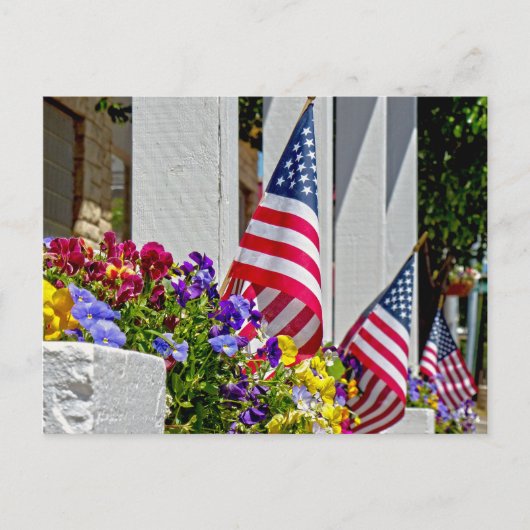 Carte Postale Indicateurs + Fleurs (Devant)