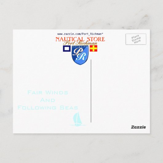 Carte Postale Indicateurs internationaux du code de signalisatio (Dos)