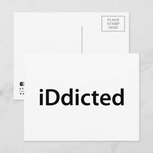 Carte Postale Indicé (Devant / Derrière)