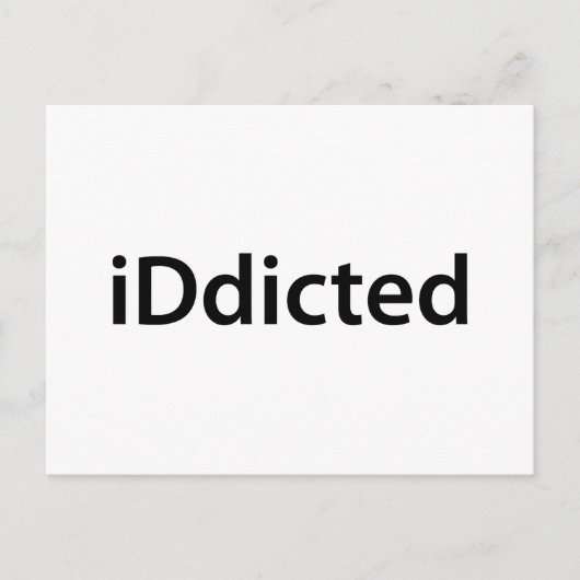 Carte Postale Indicé (Devant)