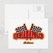 Carte Postale Indice d'Indianapolis (Devant / Derrière)