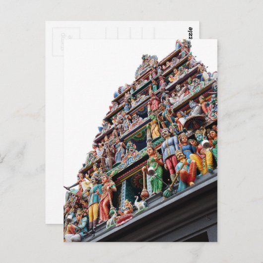 Carte Postale Indien (Devant / Derrière)