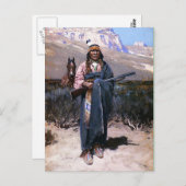 Carte Postale Indien 1891 (Devant / Derrière)