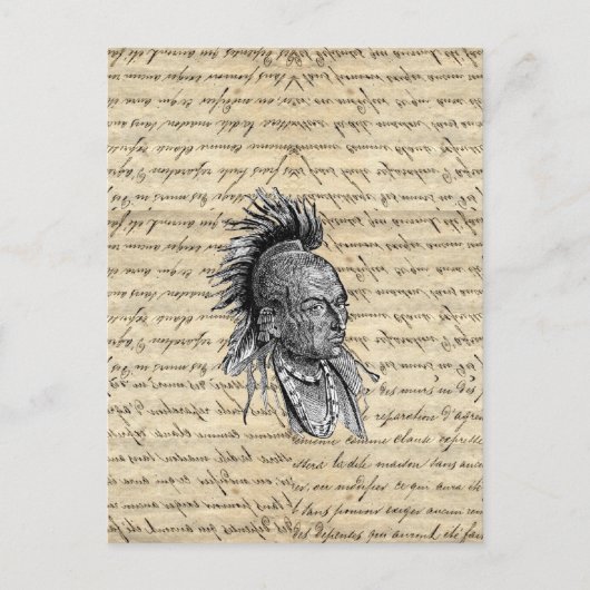 Carte Postale Indien américain (Devant)