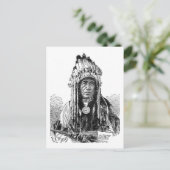 Carte Postale Indien américain (Debout devant)