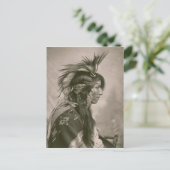 Carte Postale Indien Cree (Debout devant)