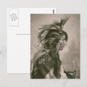 Carte Postale Indien Cree (Devant / Derrière)