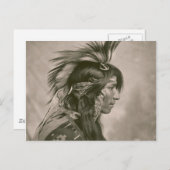 Carte Postale Indien cri (Devant / Derrière)