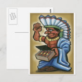 Carte Postale Indien de cigar (Devant / Derrière)