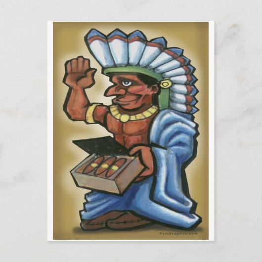 Carte Postale Indien de cigar (Devant)