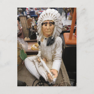 Carte Postale Indien en céramique