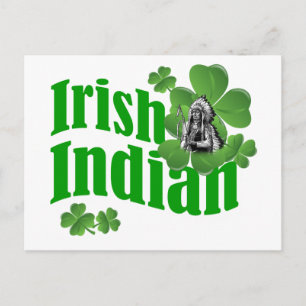 Carte Postale Indien irlandais
