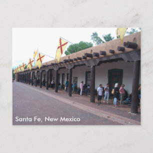 Carte Postale Indien vendant des bijoux sur la Plaza, Père Noël 