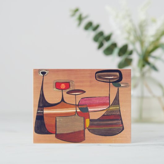 Carte Postale Indiens dans l'espace #1 (Debout devant)