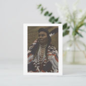 Carte Postale Indiens du Nord-Ouest - Chef Joseph du Nez (Debout devant)