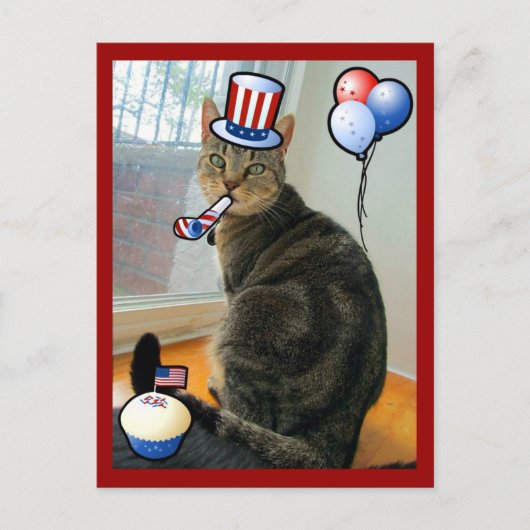 Carte Postale Indigo patriotique (Devant)