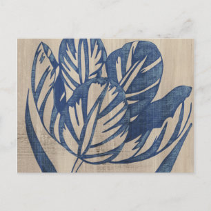 Carte Postale Indigo Tulip