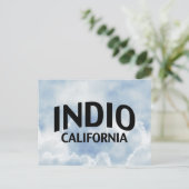 Carte Postale Indio Californie (Debout devant)