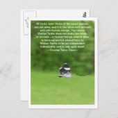 Carte Postale Individualité indépendante (Devant / Derrière)