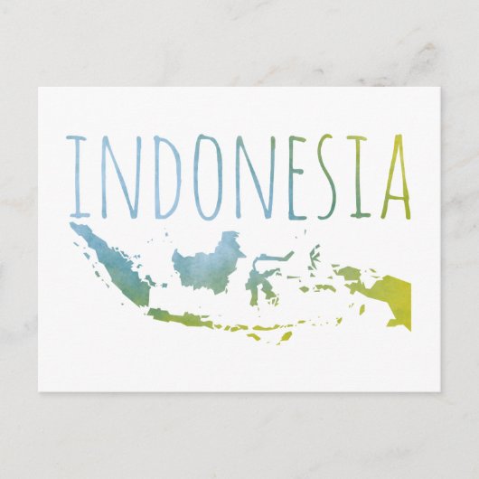 Carte Postale Indonésie (Devant)