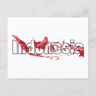 Carte Postale Indonésie