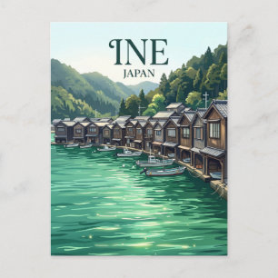 Carte Postale Ine no Funaya Japon