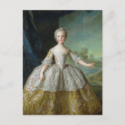 Carte Postale Infante Isabelle de Bourbon-Parme 1749 (Devant)