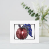 Carte postale Infinie foncée (Debout devant)