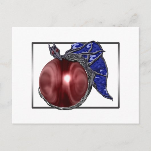 Carte postale Infinie foncée (Devant)