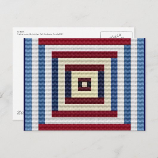 CARTE POSTALE INFINITÉ (Devant / Derrière)