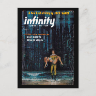Carte Postale Infinity Science Fiction - 1957.07_Pulp Art