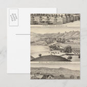 Carte Postale Infirmarie, résidences (Devant / Derrière)