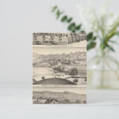 Carte Postale Infirmarie, résidences (Debout devant)