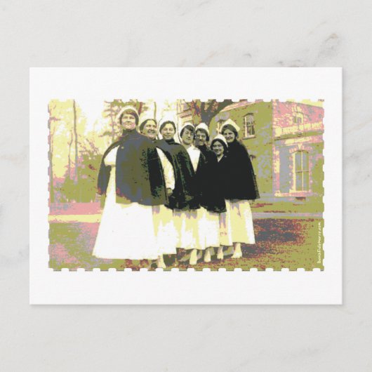 Carte Postale Infirmière (Devant)