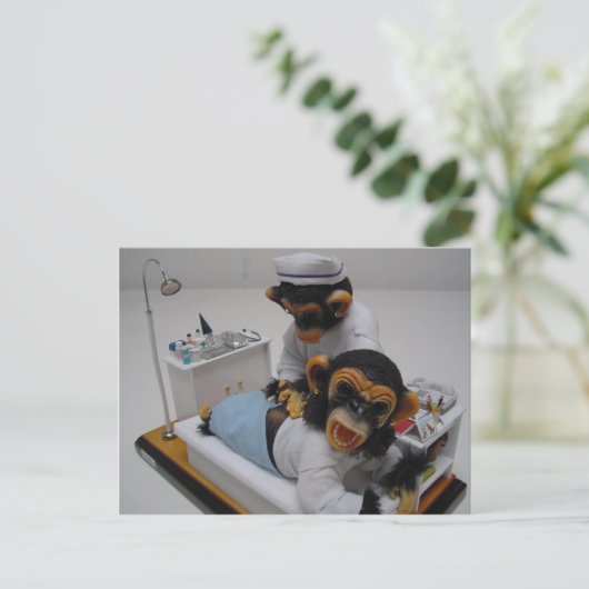 Carte Postale Infirmière (Debout devant)