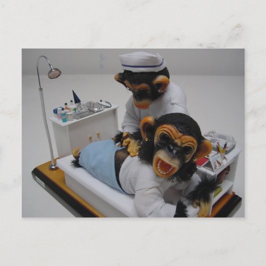 Carte Postale Infirmière (Devant)