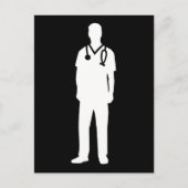 Carte Postale infirmière (Devant)