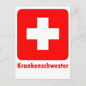 Carte Postale Infirmière allemande (Devant)