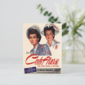 Carte Postale Infirmière cadette (Debout devant)