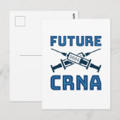 Carte Postale Infirmière de la CRNA (Devant / Derrière)