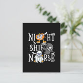 Carte Postale Infirmière de nuit (Debout devant)